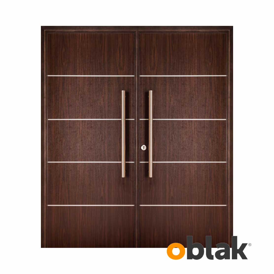 PUERTA ETERNA 2 HOJAS M1183 M. ACERO